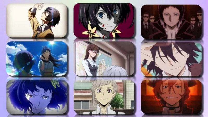  Os 30 personagens mais populares de Bungo Stray Dogs