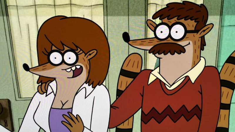   Rigby's parents
