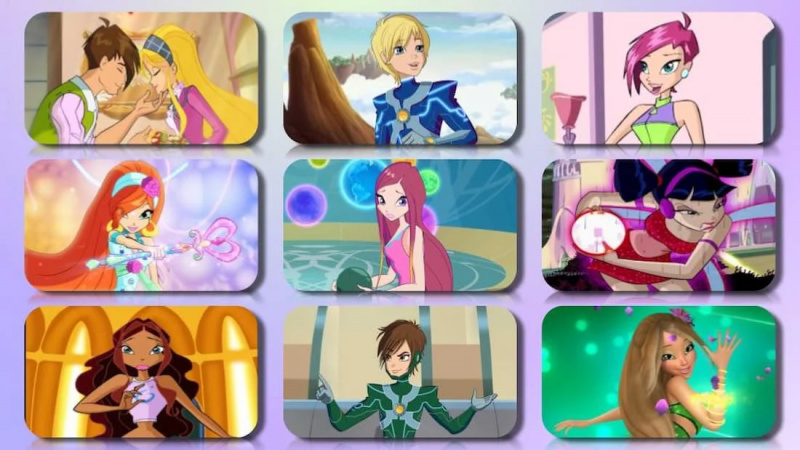   Top 30 meest populaire Winx Club-personages