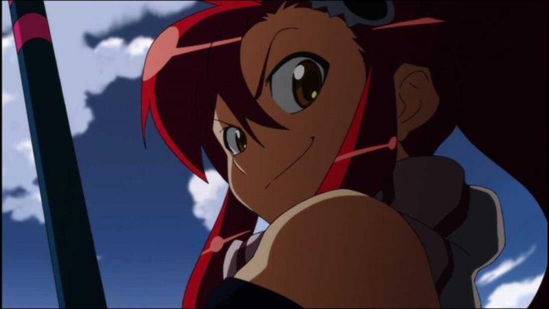   A destra Toppa Gurren Lagann