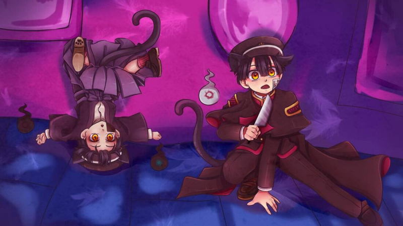   Yugi Tsukasa et Amane (Hanako-kun aux toilettes)