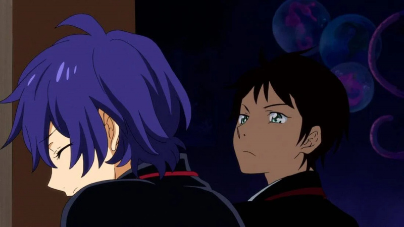   Kamba et Shouma Takakura (Mawaru Penguindrum)