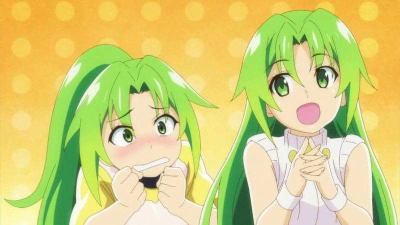   Shion et Mion Sonozaki (Higurashi No Naku Koro Ni)