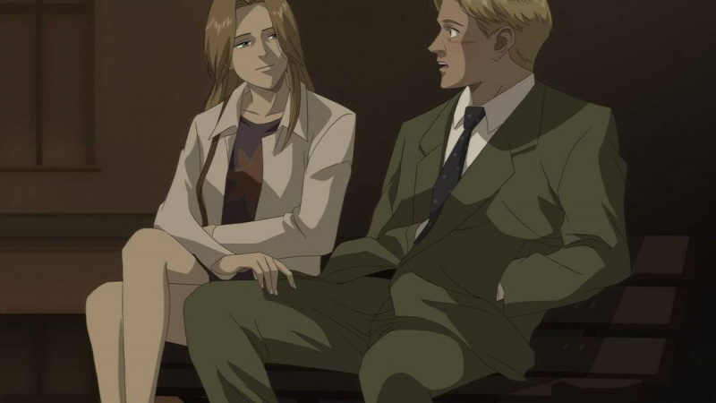   Johan Liebert et Nina Fortner (Monstre)