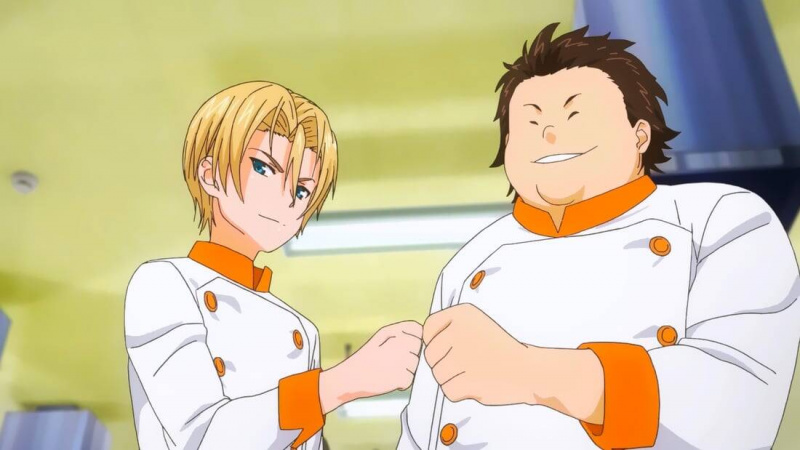   Takumi et Isami Aldini (Guerres alimentaires ! Shokugeki no Soma)