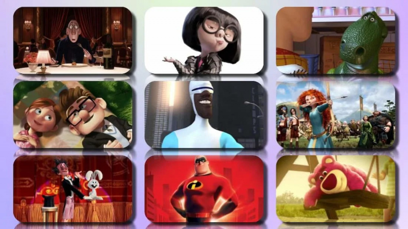   Los 50 personajes de películas de Pixar más populares de todos los tiempos