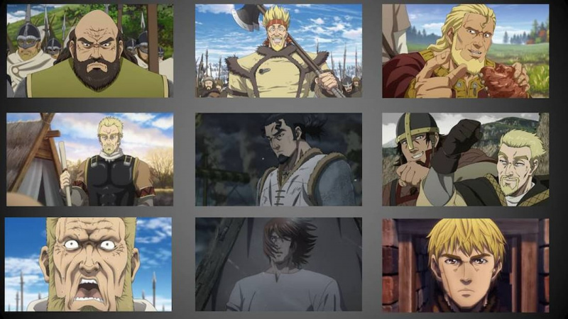  Personnages de la saga du Vinland