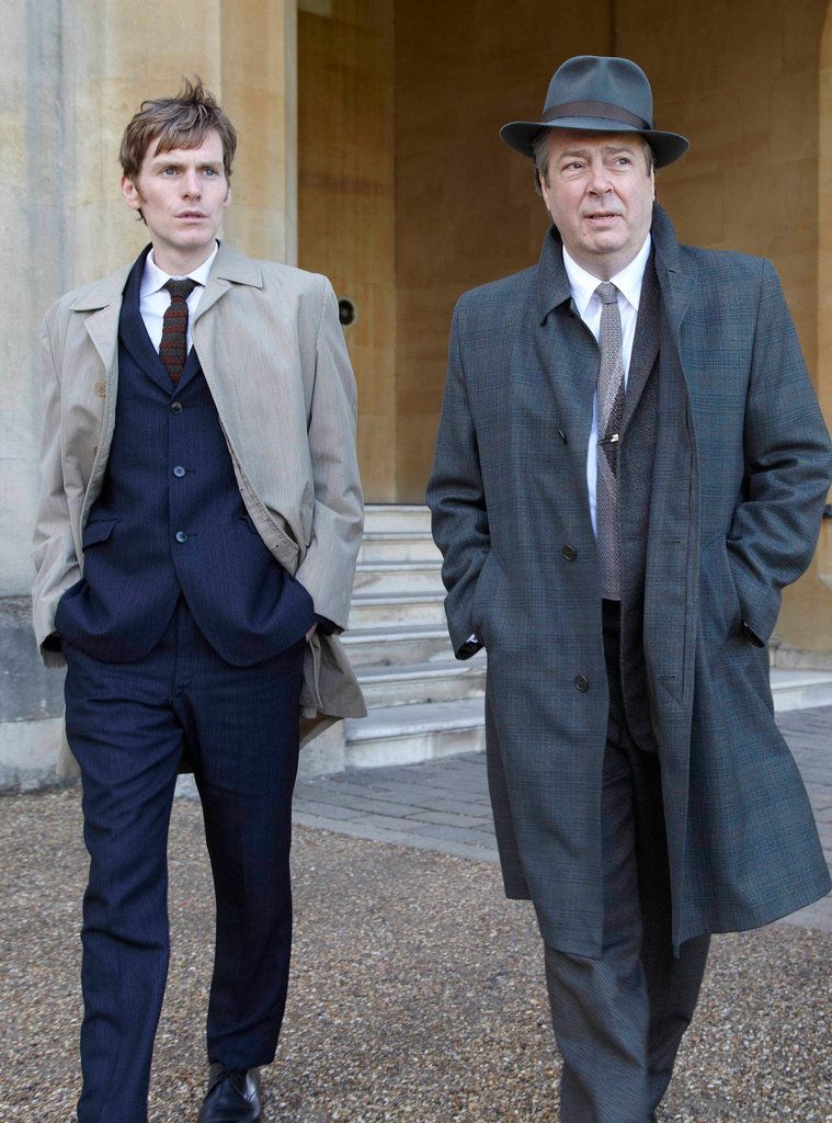 Ο Shaun Evans, αριστερά, και ο Roger Allam στο Endeavour, ένα prequel της δημοφιλής σειράς Inspector Morse.