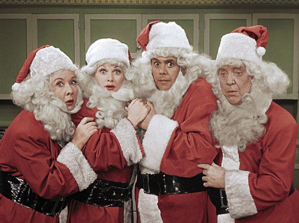 左から、I LoveLucyのVivianVance、Lucille Ball、Desi Arnaz、WilliamFrawley。
