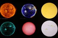 NASA-satelliittien ottamat kuvat auringosta Eclipse Over Americasta Novalla.