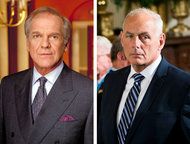 John Spencer lähti Valkoisen talon kansliapäälliköksi Leo McGarryksi The West Wingissä ja presidentti Trumpin kansliapäälliköksi John F. Kellyksi.