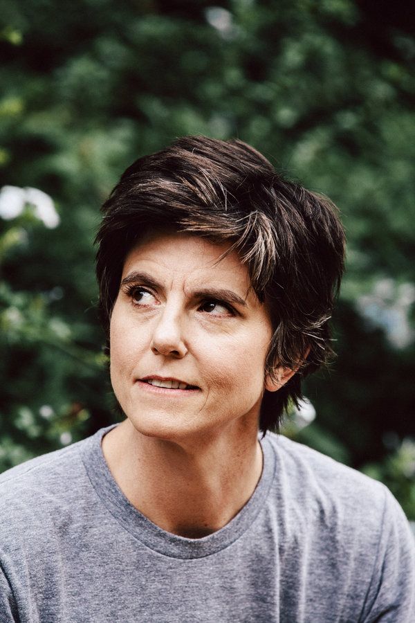 Tig Notaro w swoim domu w Los Angeles. Chłopięca dziewczyna przerwana, jej pierwszy godzinny program komediowy, jest na HBO.
