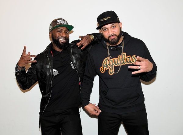 Desus Nice vasemmalla ja Kid Mero.