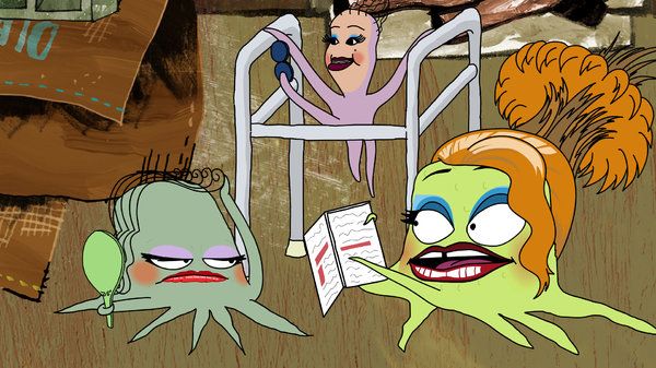 Scéna z Squidbillies.