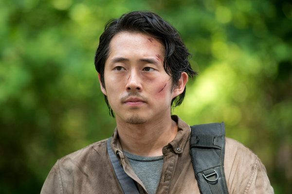Steven Yeun v The Walking Dead.