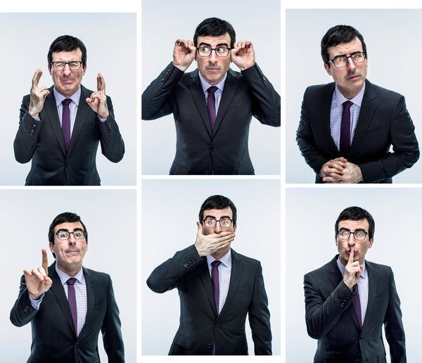 John Oliver è salito al posto del suo stesso ospite in Last Week Tonight.