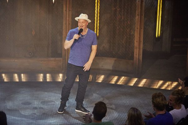 Jeff Ross op donderdag op de Comedy Central special Jeff Ross Presents Roast Battle.