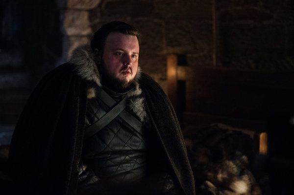 John Bradley in de finale van Game of Thrones seizoen 7.