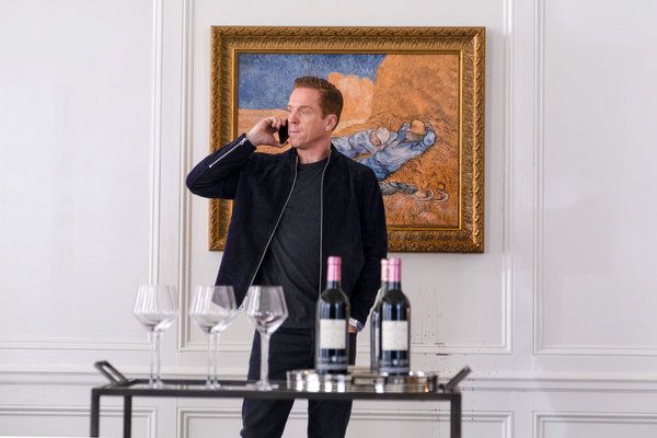 Als je Bobby (Damian Lewis) gemotiveerd wilt krijgen, gooi dan een glas wijn op zijn Van Gogh.