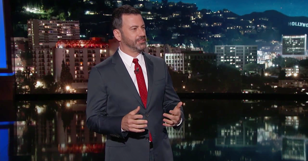 Da Ivanka Trumps motelinje ble avsluttet, hørtes Jimmy Kimmel ut som en optimisme: Den gode nyheten er at ingen amerikanske jobber vil gå tapt.