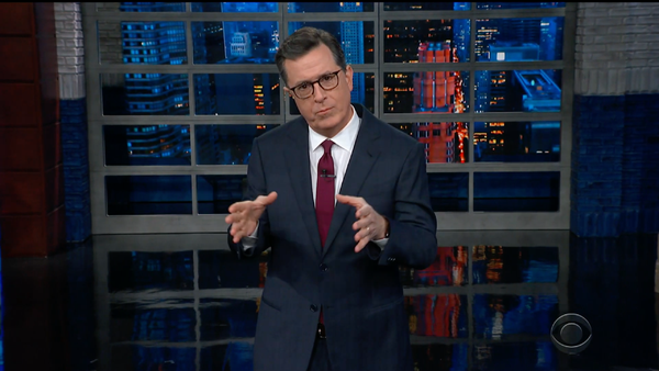 Stephen Colbert in Jimmy Kimmel sta se nabrala po dvournem govoru predsednika Trumpa na konferenci konservativnega političnega delovanja.