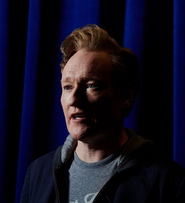 Conan O’Brien backstage på sin nyrenoverade talkshow, som har premiär den 22 januari. Tänk om jag försökte, på det mest själviska sättet som möjligt, ändra detta så att jag har maximalt roligt? han sa.