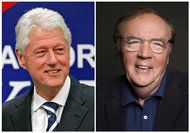 元大統領ビル・クリントン（左）と作家のジェイムズ・パターソンは、ショータイムシリーズになる小説を共同執筆しています。
