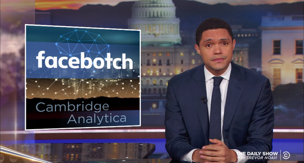 Trevor Noah ba seerne anta at alt du klikker på nettet, alt du ser på, og hvert nettsted du besøker vil samle inn data om deg.