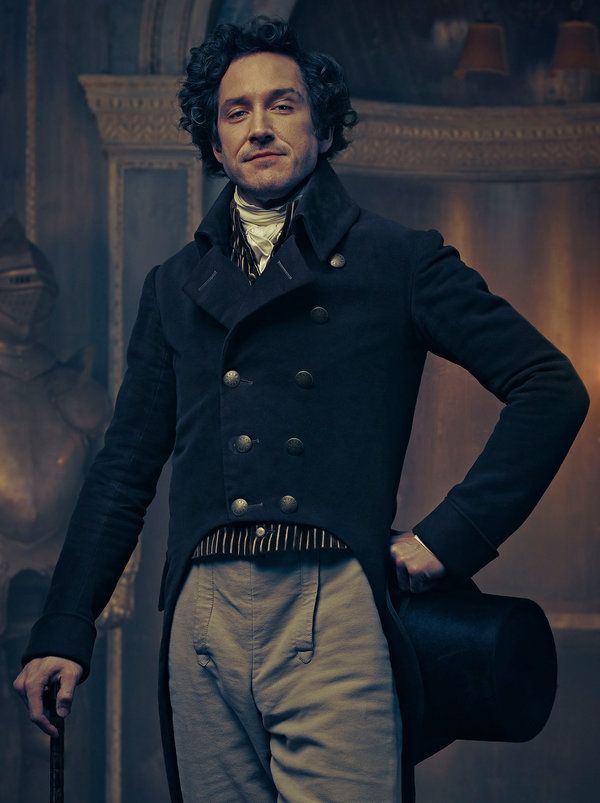 Bertie Carvel stvárňuje Jonathana Strangea v miniseriáli BBC America Jonathan Strange & Mr Norrell.