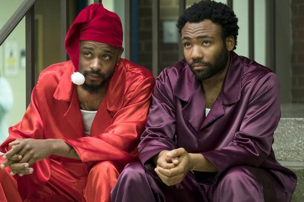 Lakeith Stanfield, izquierda, y Donald Glover en Atlanta.