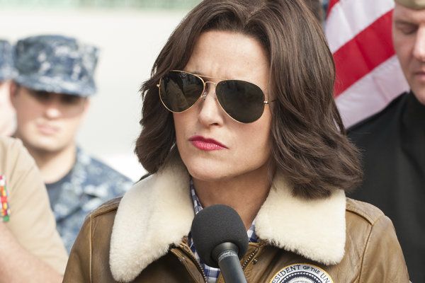 Julia Louis-Dreyfus în Veep.
