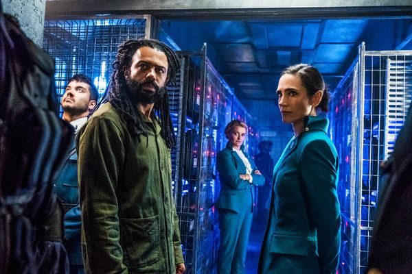 De gauche à droite, Sam Otto, Daveed Diggs, Alison Wright et Jennifer Connelly dans l
