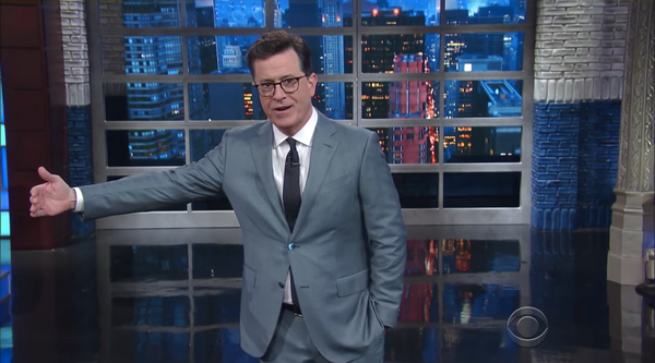 Stephen Colbert sagte: Die Trump-Familie hat eine lange Geschichte darin, Frauen zu inspirieren – zum Marschieren.