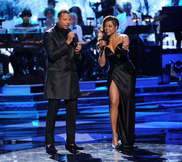 Terrence Howard en Taraji P. Henson in Taraji en Terrence