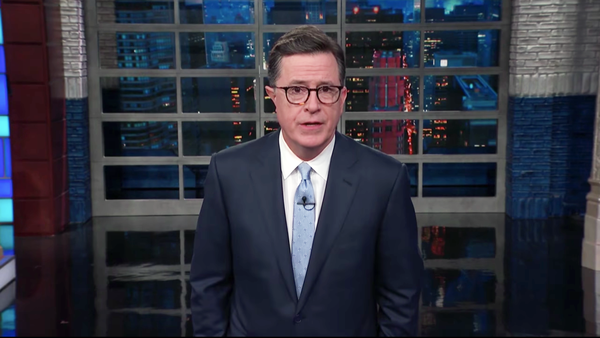 Stephen Colbert zei dat hij onder de indruk was van de kinderen op een middelbare school in Florida die aandringen op wetgeving inzake wapenbeheersing. Ik hoop dat deze kinderen het niet opgeven, want dit is hun leven en hun toekomst, zei hij.