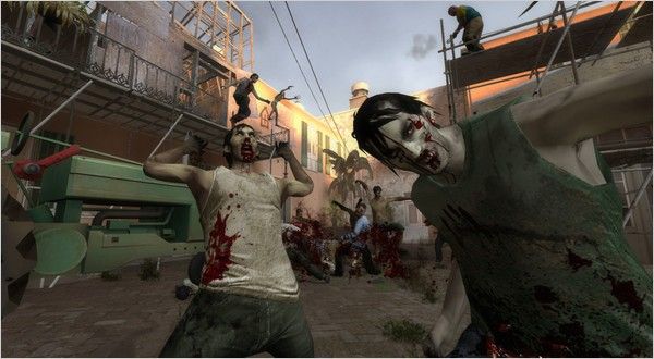 Em Left 4 Dead 2, hordas de zumbis raivosos estão à solta e você está em movimento, da costa da Geórgia a Nova Orleans.