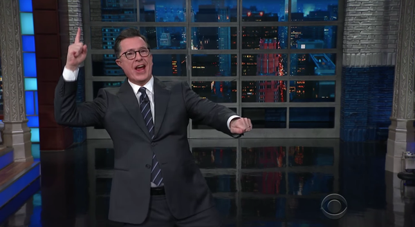Stephen Colbert se obratio i Royu Mooreu i konju na kojem je jahao.