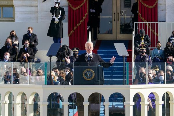 President Bideni ametisseastumine oli ühtaegu väljakutsuvalt tavaline ja silmatorkavalt ebatavaline.