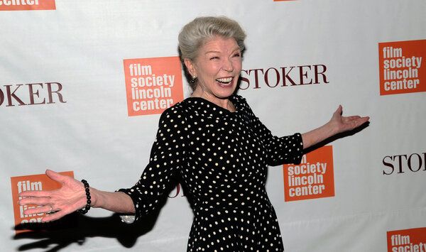 A atriz Phyllis Somerville no Walter Reade Theatre em Nova York em 2013 para a estréia de Stoker, um dos muitos filmes em que ela interpretou papéis coadjuvantes.