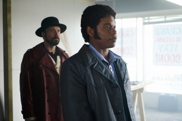 Brad Mann, izquierda, y Bokeem Woodbine en Fargo.