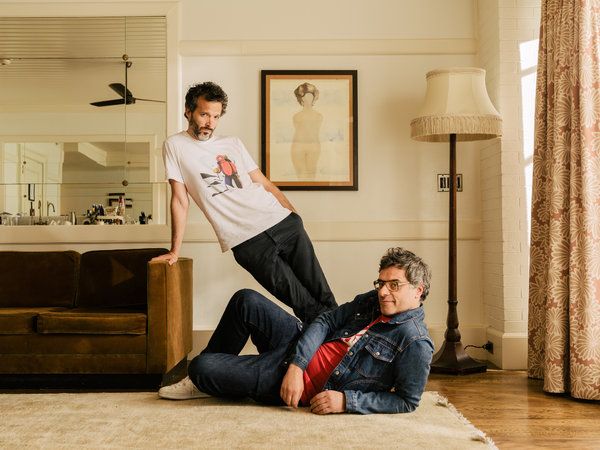 Flight of the Conchords – Bret McKenzie, links, und Jemaine Clement – ​​letzten Monat in Manhattan. Ihr HBO-Konzert-Special wird am Samstag ausgestrahlt.