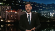 Jimmy Kimmel tog president Trump på sig för hans föreslagna budgetnedskärningar.