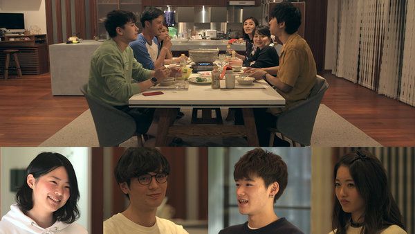 La temporada Abriendo Nuevas Puertas de Terrace House ha solidificado el estatus del programa como un fenómeno internacional y ha convertido a estrellas como (abajo, de izquierda a derecha) Tsubasa, Shion, Yuudai y Ami en objetos de afecto y desprecio.