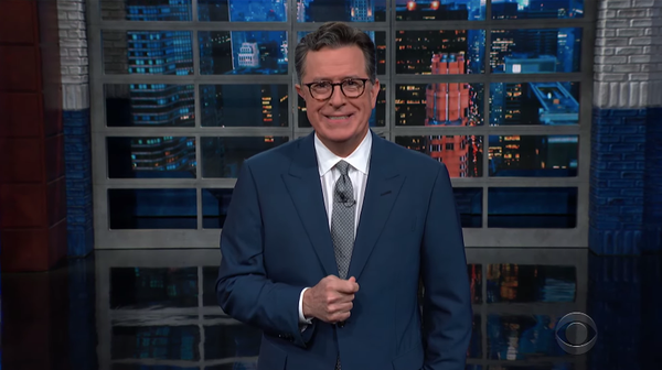 Naprawdę zmęczył się wygrywaniem! Stephen Colbert powiedział o byłym prezydencie Donaldzie J. Trumpie.