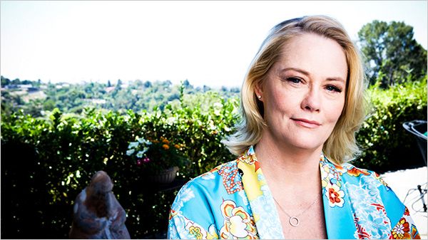 Cybill Shepherd en casa de Los Ángeles.