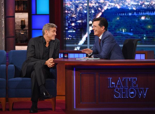 George Clooney was de heer Colbert