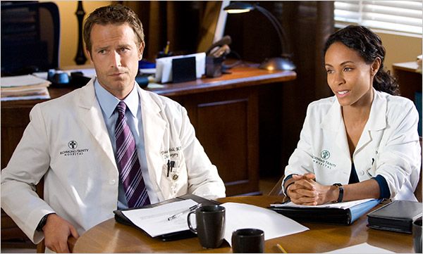 Jada Pinkett Smith con Michael Vartan en ?? HawthoRNe, ?? su nueva serie en TNT.