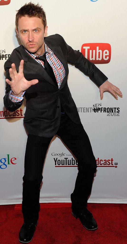 Chrisas Hardwickas „YouTube“ 2012 m. išankstiniame pristatyme Niujorke.