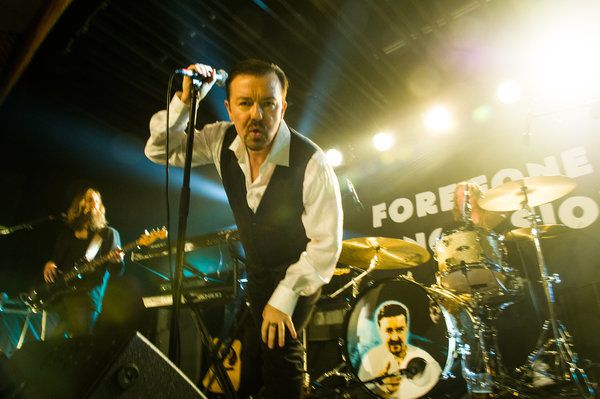 Ricky Gervais i David Brent: Life on the Road.