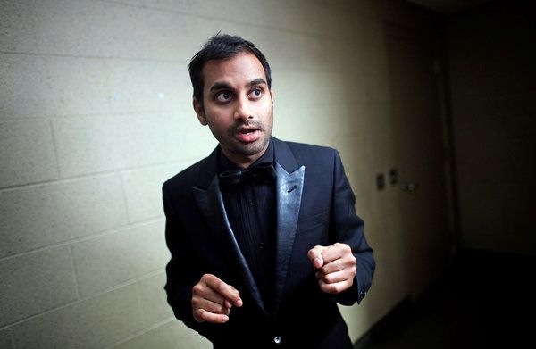 Ο Aziz Ansari, ο οποίος θα παίξει το Madison Square Garden την Πέμπτη.
